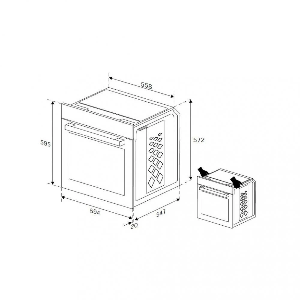 Beko BBIE133002XD Бренд: Beko; Спосіб встановлення: