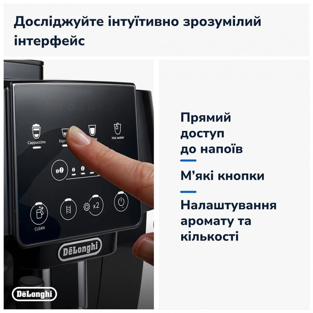 Delonghi Magnifica Start ECAM 220.60.B (EU) Живлення мережа