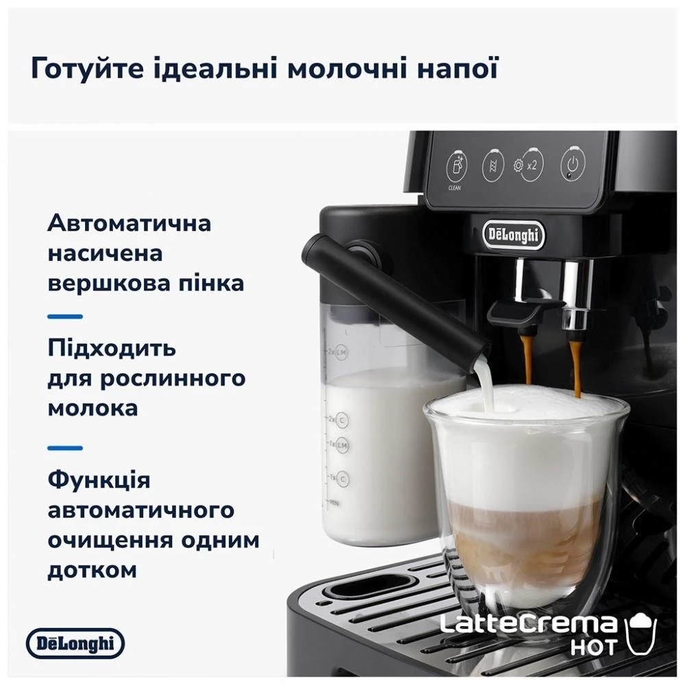Delonghi Magnifica Start ECAM 220.60.B (EU) Потужність, Вт 1450
