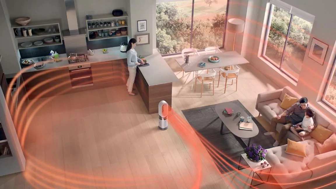 Dyson Purifier Hot+Cool Gen1 HP10 (454857-01) Площадь помещения (очищение) 27 м²