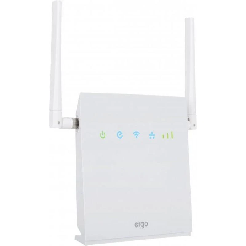 Модем 4G/3G + Wi-Fi роутер ERGO R0516 з аккумулятором (R0516 w/battery) (UA) Максимальная скорость загрузки, Мбит/с 300