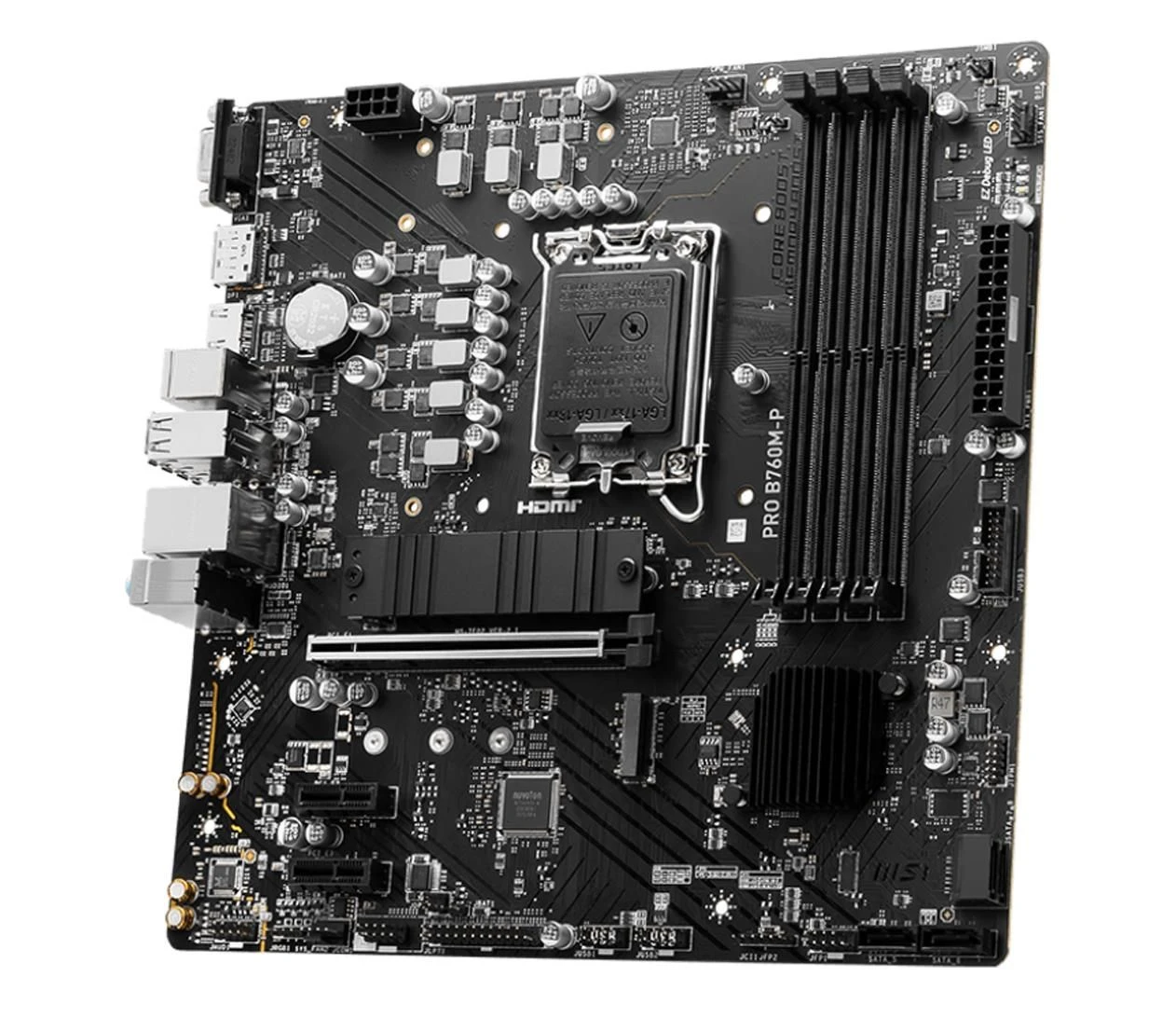 MSI PRO B760M-P DDR5 EU Підтримувані сім'ї процесорів  Intel Core i9; Intel Core i7; Intel Core i5; Intel Core i3; Intel Celeron; Intel Pentium