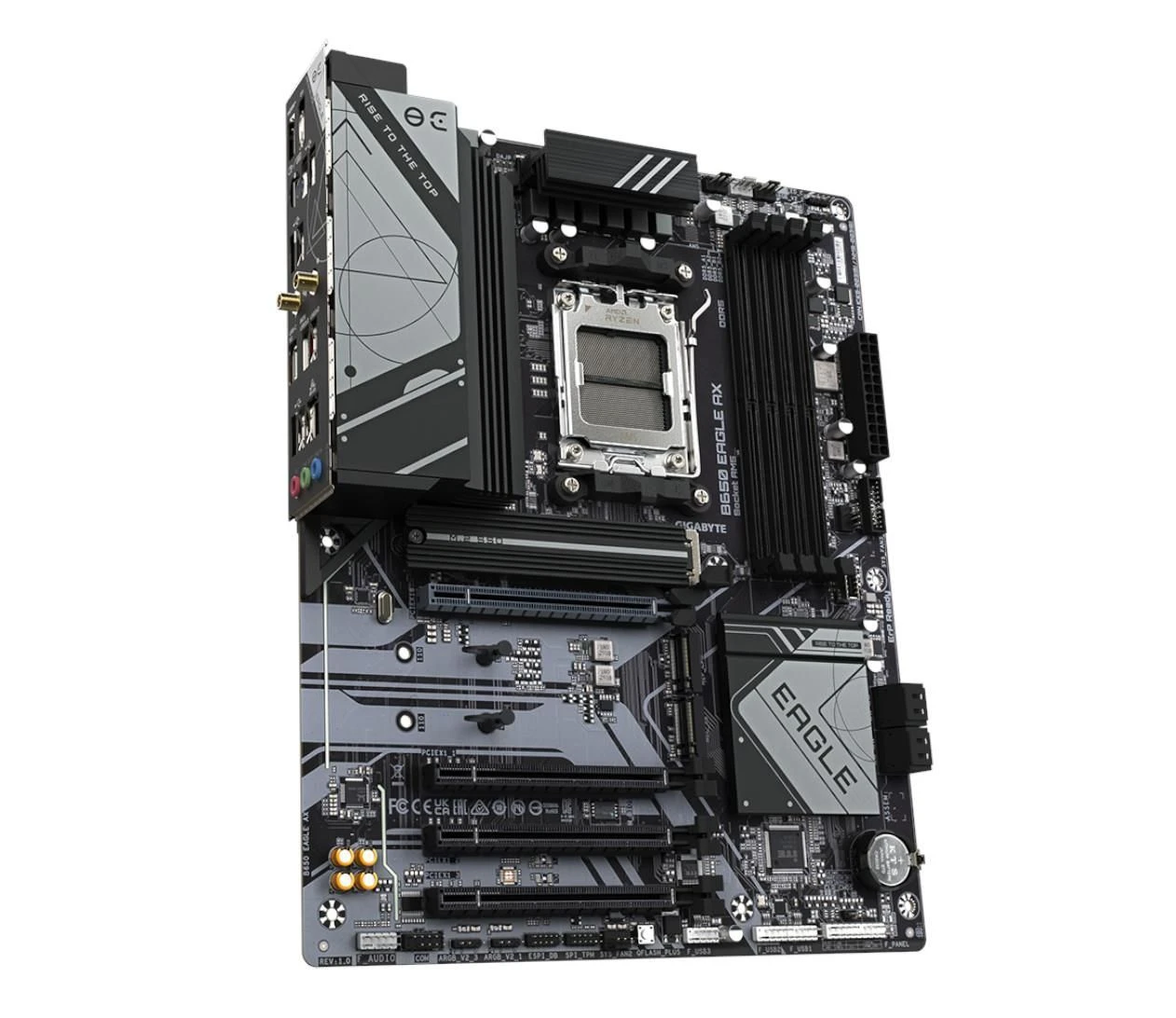Gigabyte B650 EAGLE AX EU Строительство силовой секции: