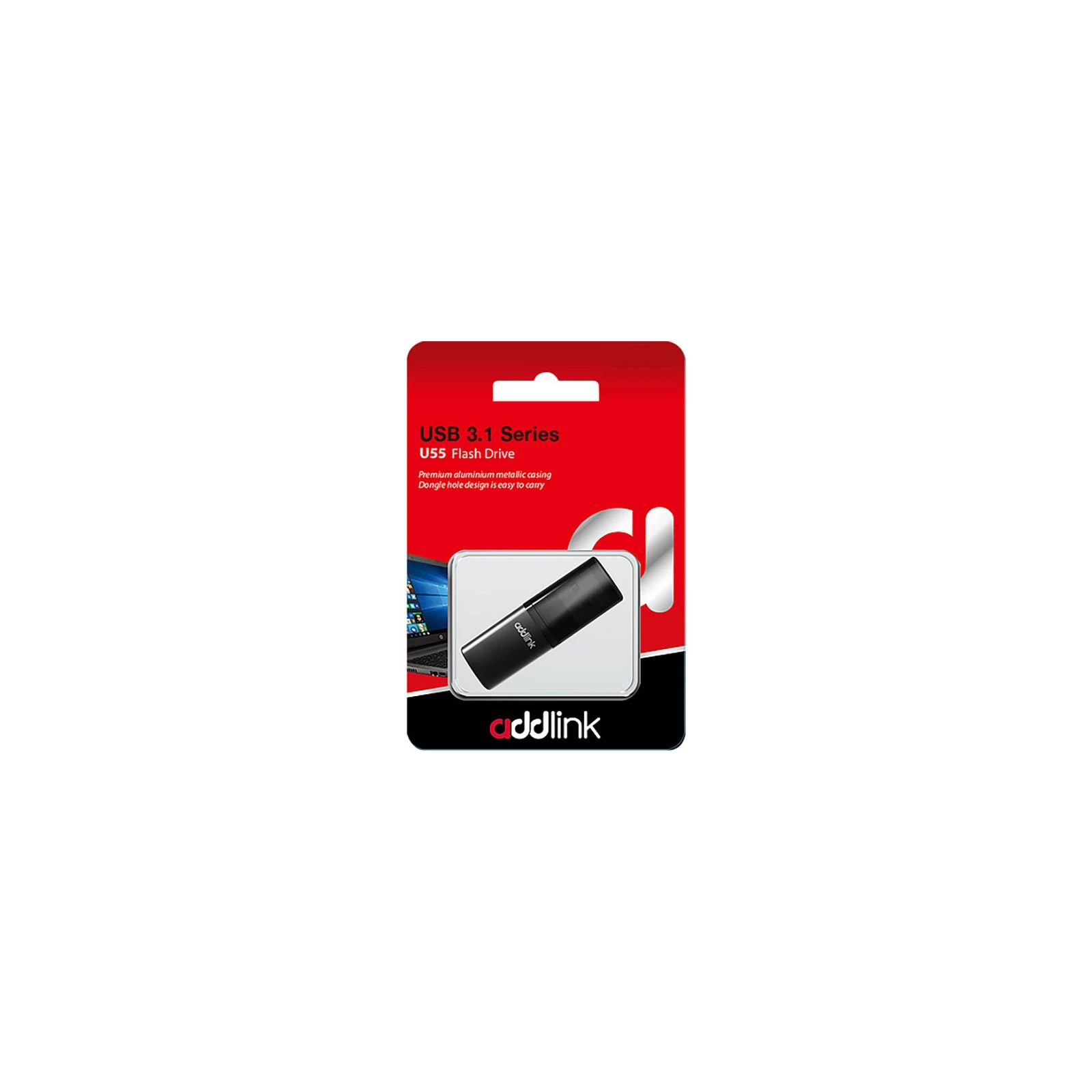 AddLink 128GB U55 USB 3.1 (ad128GBU55B3) (UA) Тип: Классические,