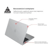 Чохол для ноутбука Armorstandart 16 MacBook Pro M3/M2/M1 (A2485/A2780) 2021/2023 Matte Shell (ARM61430) (UA)