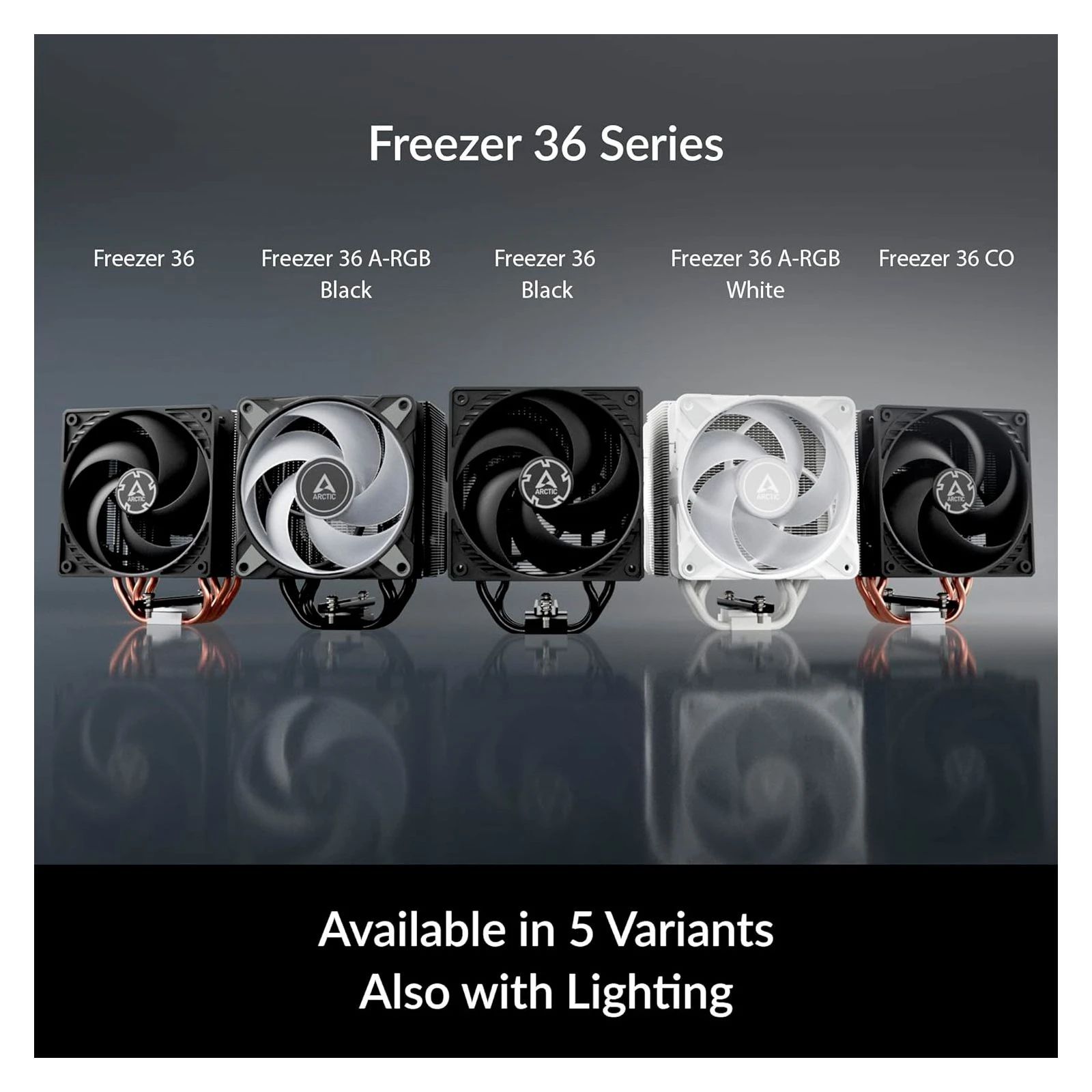 Кулер для процесора Arctic ACFRE00122A (UA) Сокет AM4, 1700, AM5, 1851