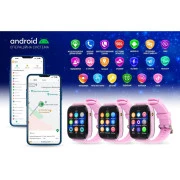 Смарт-годинник GARMIX PointPRO-300 4G/GPS/WIFI/VIDEO CALL PURPLE (1017356) (UA)