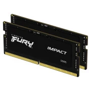 SoDIMM DDR5 32GB (2x16GB) 6400 MHz Impact Kingston Fury (ex. HyperX) (KF564S38IBK2-32) (UA)