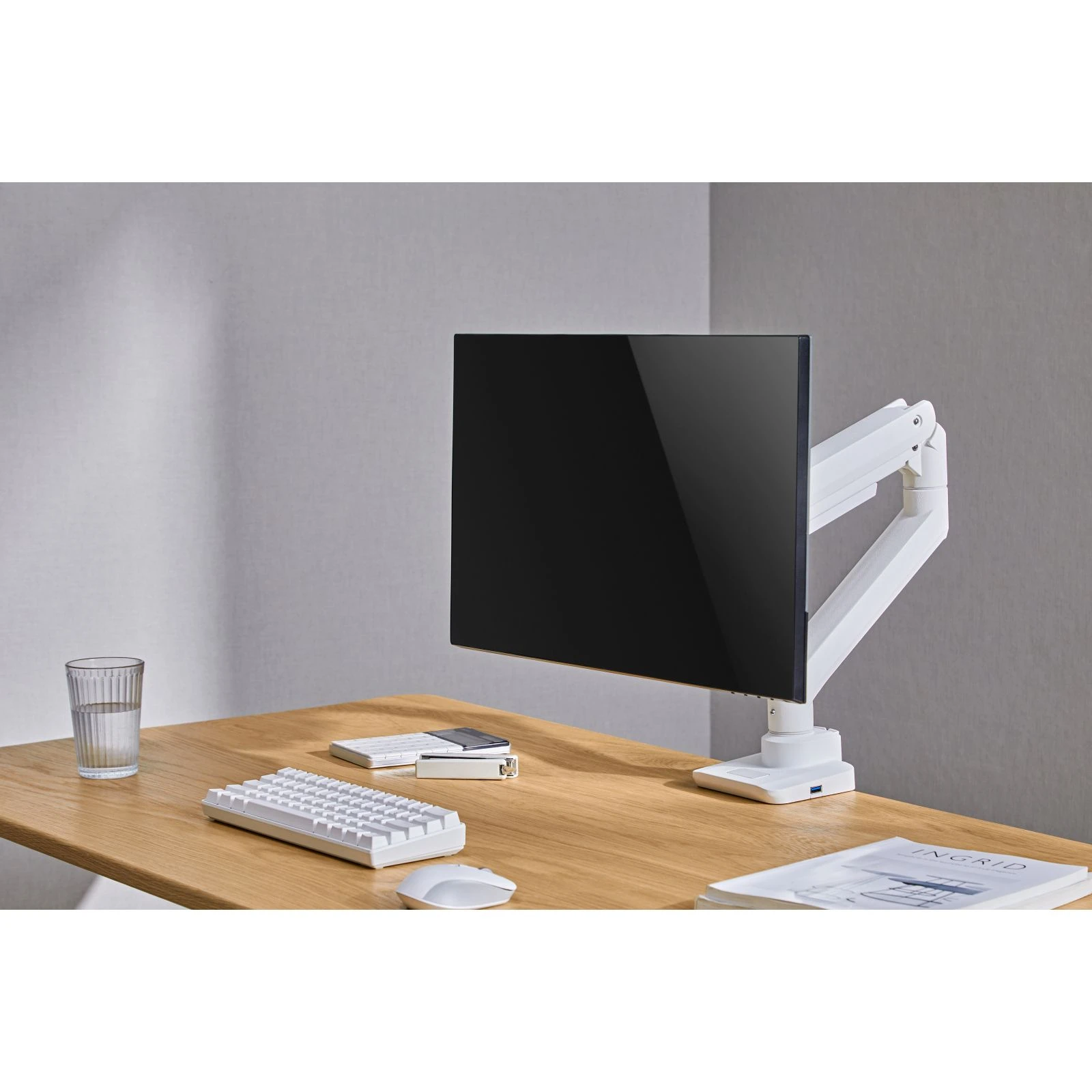 Кронштейн OfficePro MA801W (UA) Варіанти установки на стіл