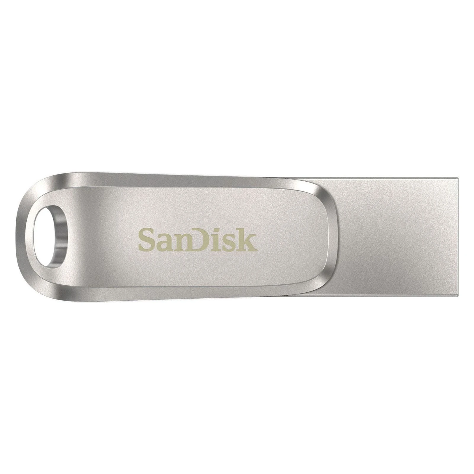 SanDisk 1TB Ultra Dual Luxe Silver USB 3.2/Type-C (SDDDC4-1T00-G46) (UA) Фізичні розміри 44.41 x 12.1 x 8.6 мм
