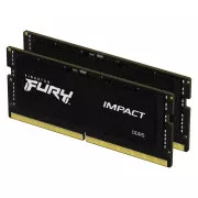 SoDIMM DDR5 32GB (2x16GB) 6400 MHz Impact Kingston Fury (ex.HyperX) (KF564S38IBK2-32) (UA)