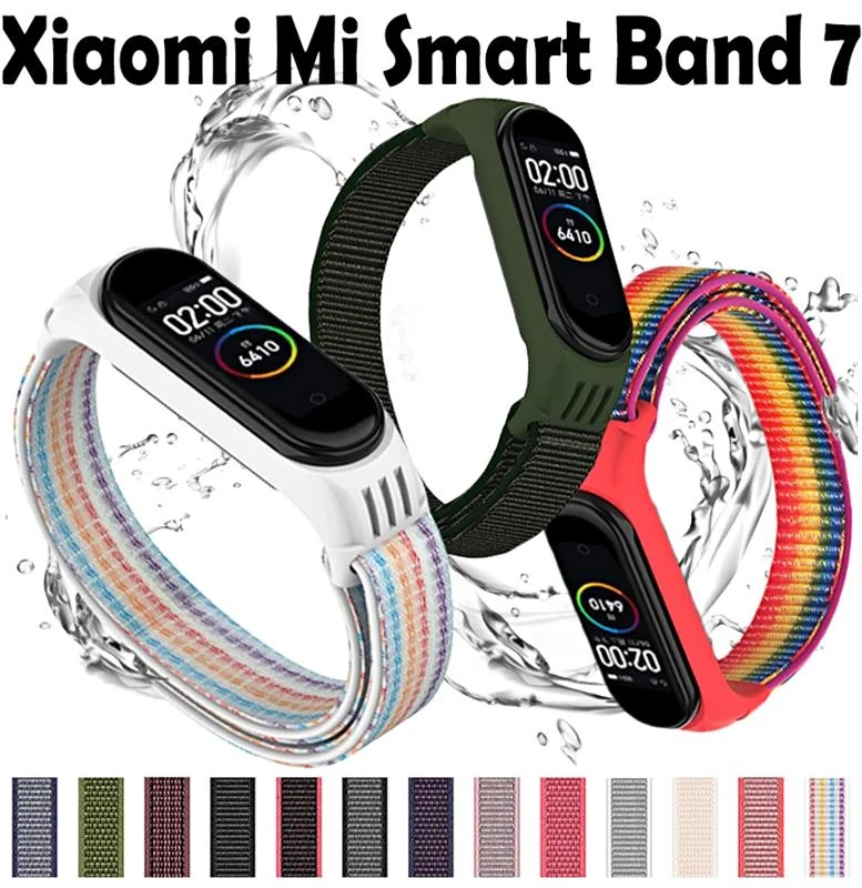 Ремінець BeCover Nylon Style для Xiaomi Mi Smart Band 7 Khaki (707661) (UA) Тип: ремінець; Сумісність: Xiaomi Mi