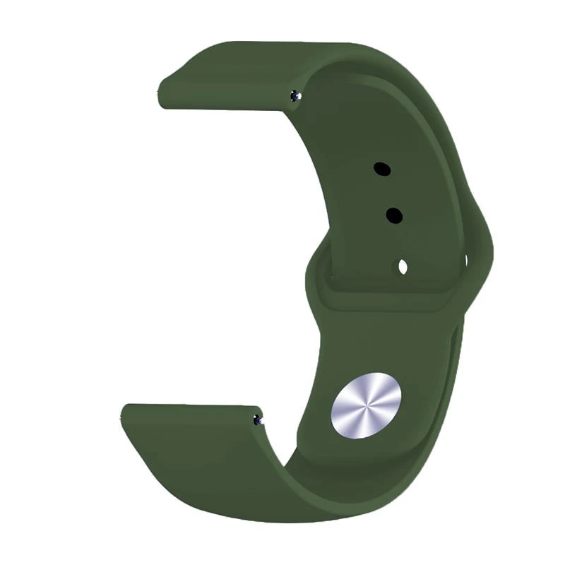 Силиконовый ремешок BeCover для Amazfit Stratos 1/2/2S/3/GTR 2/GTR 47mm/GTR Lite 47mm/Nexo/Pace Green (706387) Тип ремешок