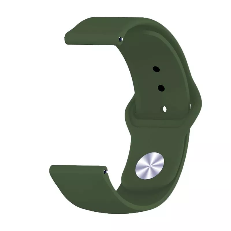 Силиконовый ремешок BeCover для Amazfit Stratos 1/2/2S/3/GTR 2/GTR 47mm/GTR Lite 47mm/Nexo/Pace Green (706387) Тип: ремешок; Совместимость: Amazfit