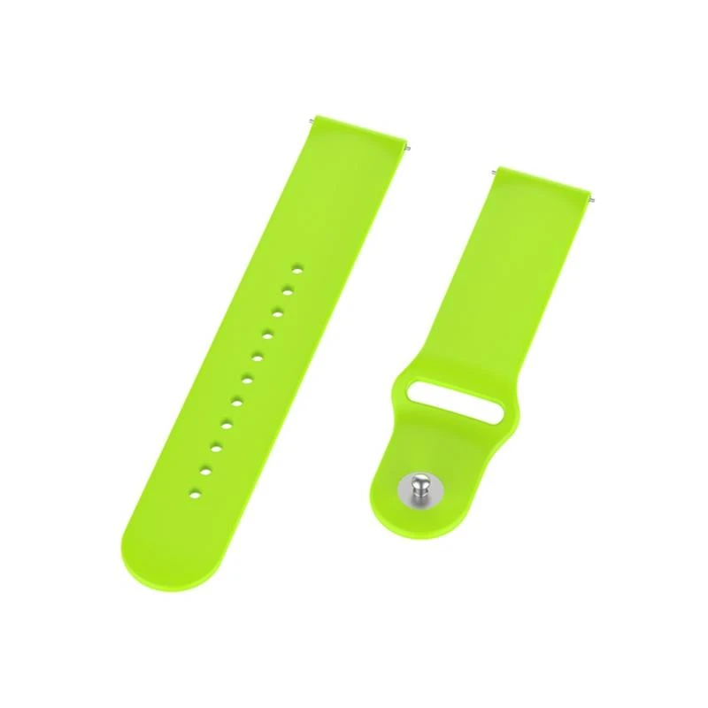 Силіконовий ремінець BeCover для Xiaomi iMi KW66/Mi Watch Color/Haylou LS01/Watch S1 Active Lime (706363) Тип: ремінець; Сумісність: Xiaomi iMi