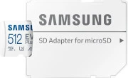 Samsung microSDHC 512GB C10 UHS-I R100MB/s Evo Plus + SD (MB-MC512KA/EU) (UA)