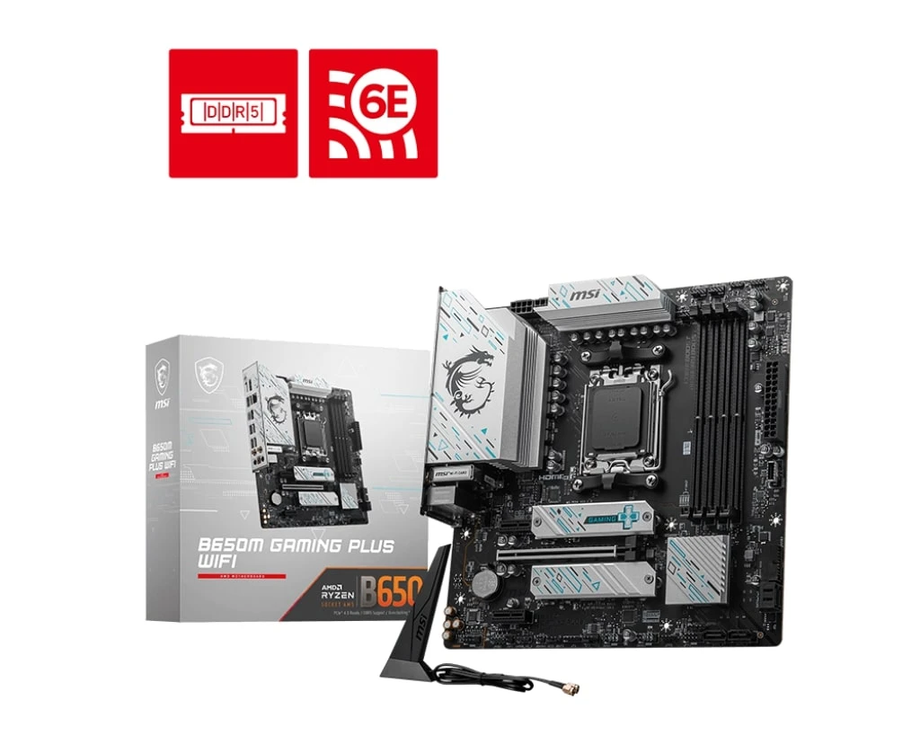 MSI B650M GAMING PLUS WIFI (911-7E24-001) (UA) У напрямку геймерська (overclocking)