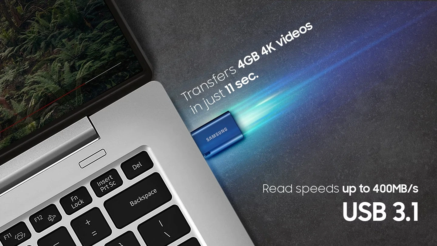 Samsung 128GB USB 3.2 Type-C (MUF-128DA/APC) (UA) Інтерфейс підключення: USB Type-C;