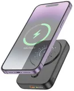 POWERBANK 10000 mAh HOCO J117A (Wireless Magnetic PD20W) Black