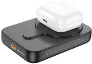 POWERBANK 10000 mAh HOCO J117A (Wireless Magnetic PD20W) Black