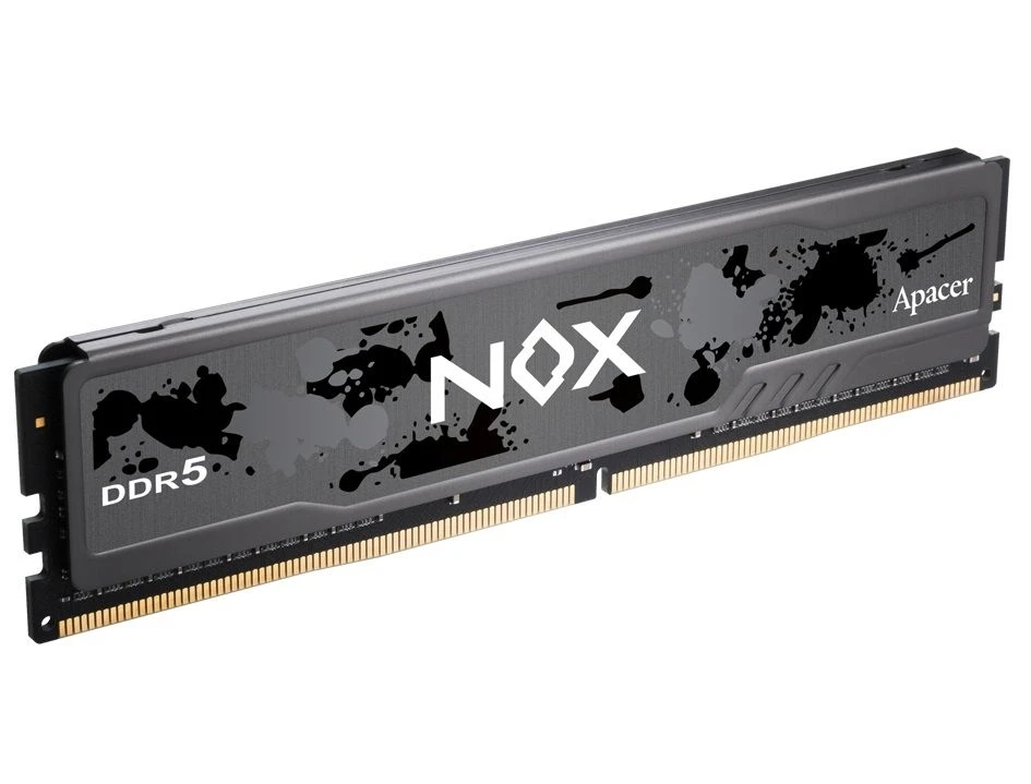DDR5 8GB/5200 Apacer NOX (AH5U08G52C52RMBAA-1) (UA) Тип оперативної пам'яті: DDR5;
