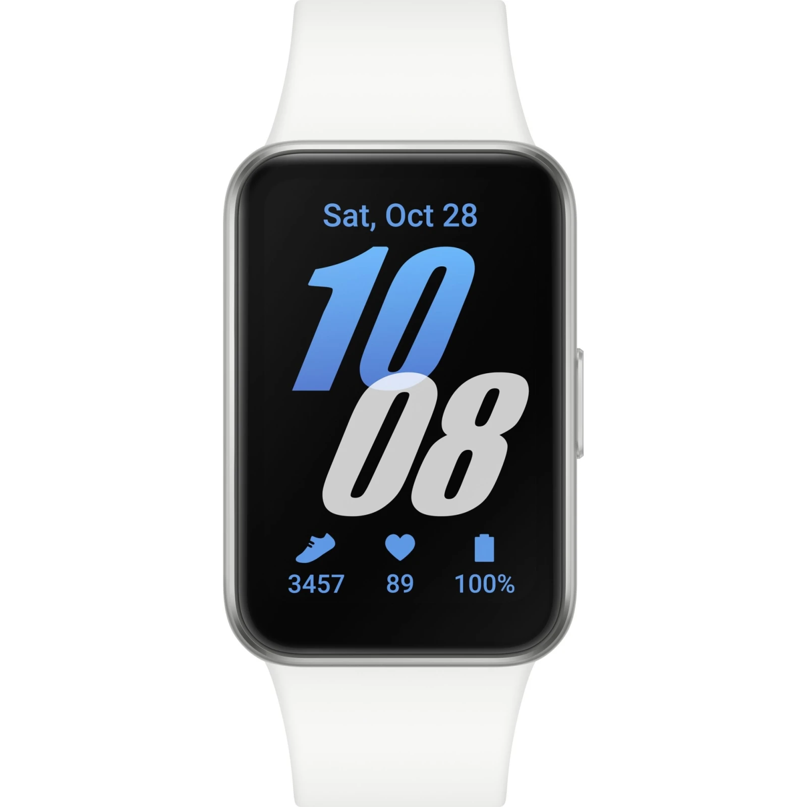 Фитнес браслет Samsung Galaxy Fit3 SM-R390 Silver (SM-R390NZSASEK) (UA) Стандарт защиты IP68