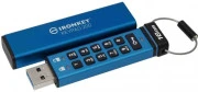 USB3.2 16GB Kingston IronKey Keypad 200 Type-A Blue (IKKP200/16GB) (UA)