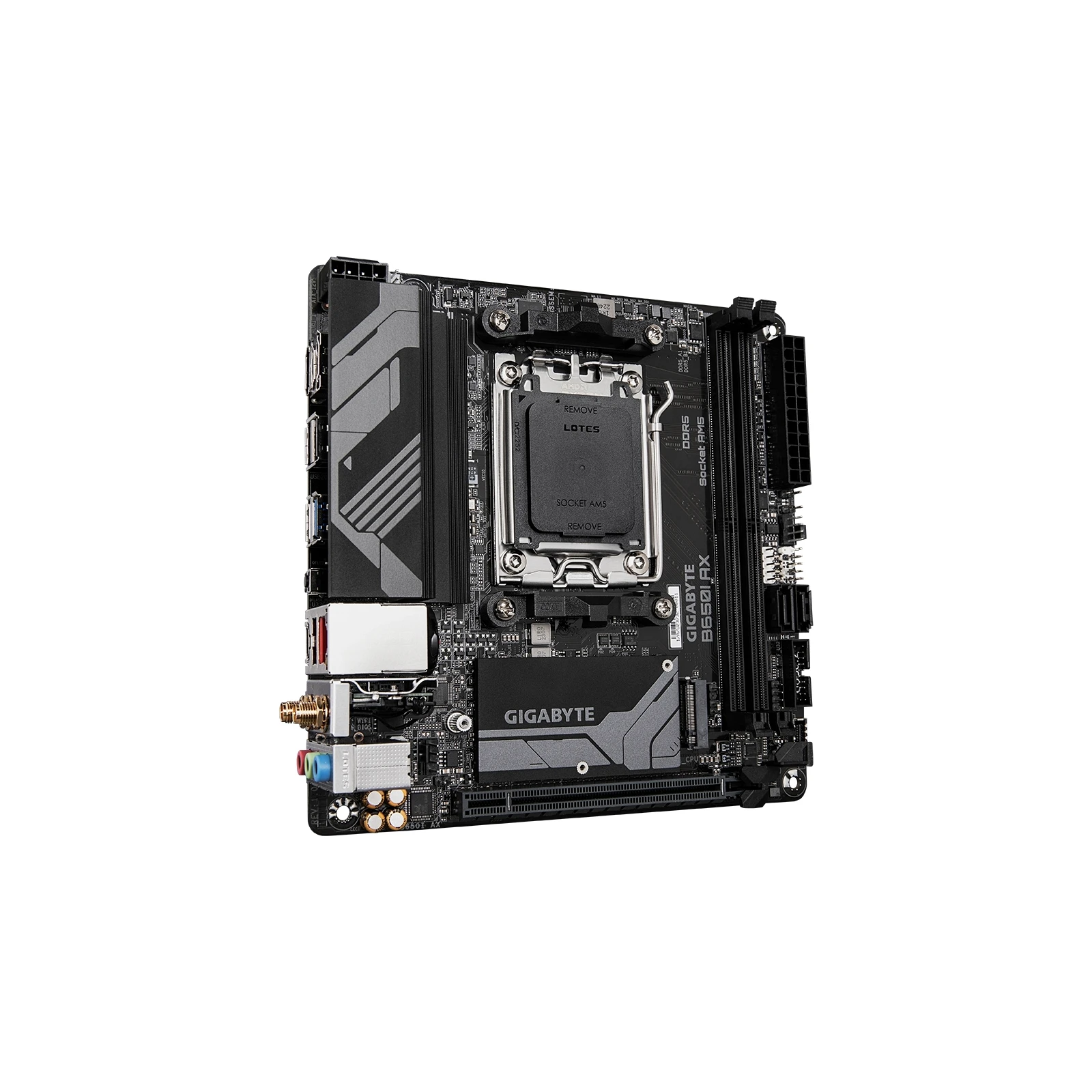 GIGABYTE B650I AX (UA) Призначення: звичайна; Сокет: AM5;