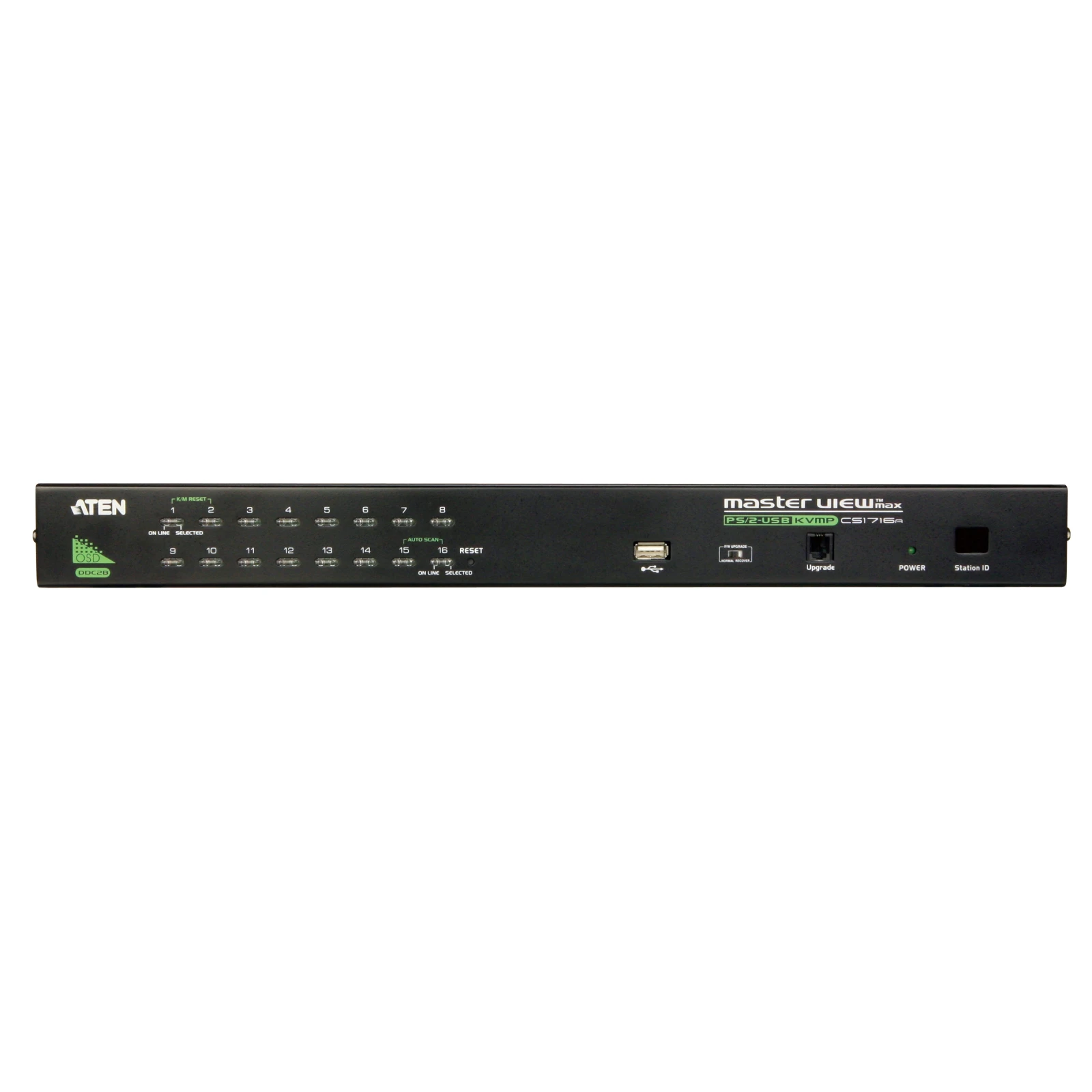 Коммутатор KVM Aten CS1716A (UA) Количество портов: 16; Тип