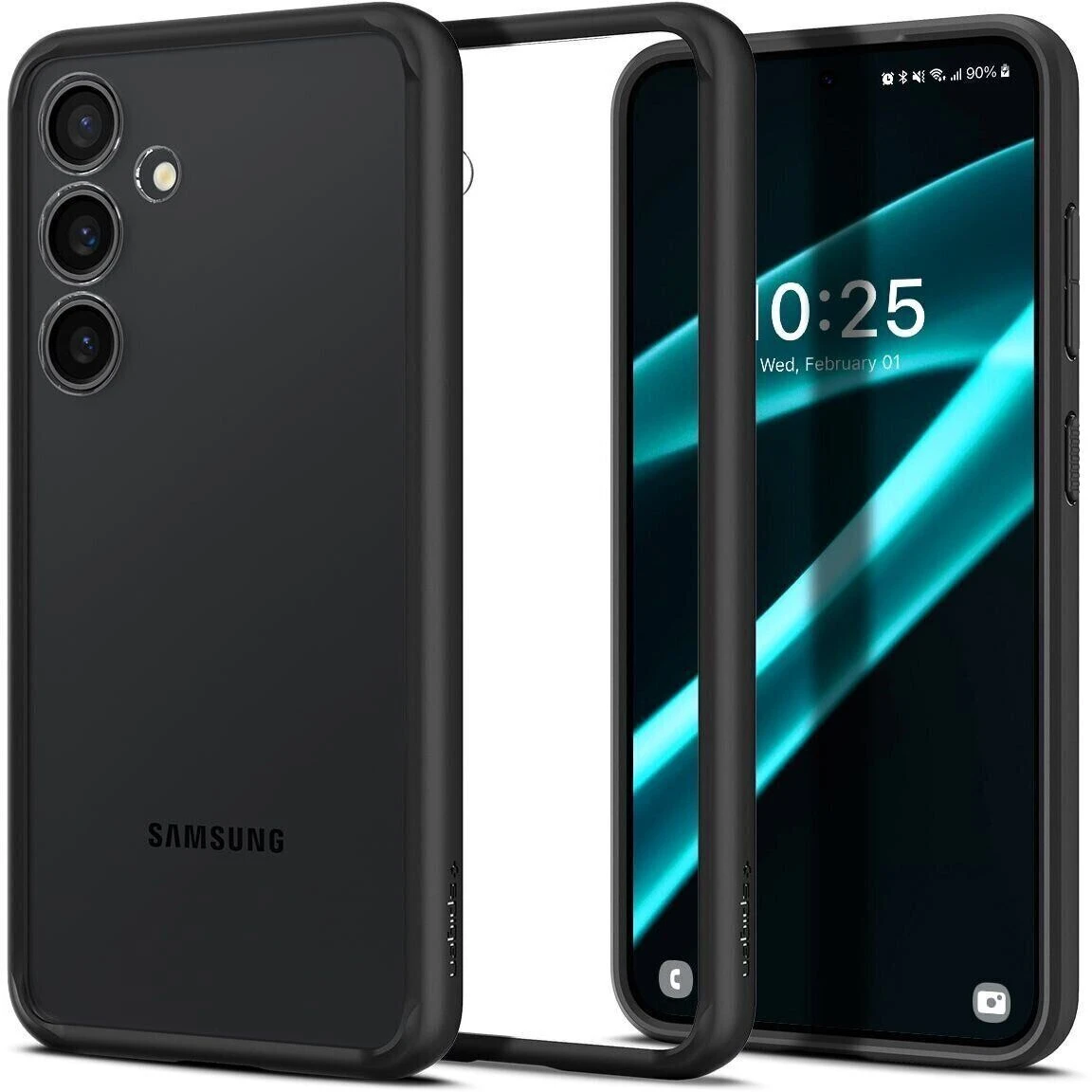 Spigen Чехол для Samsung Galaxy S24+, Ultra Hybrid, Matte Black (ACS07330) (UA) Тип накладка; чехол