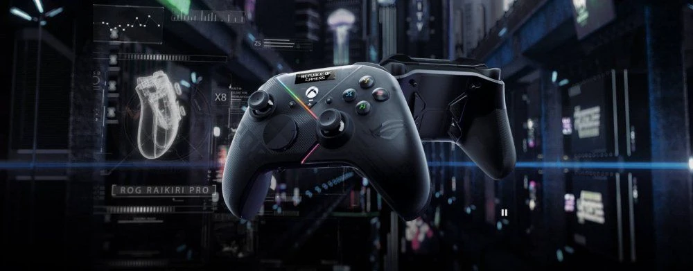 ASUS ROG Raikiri Pro для Xbox (90GC00W0-BGP000) (UA) Тип устрою: геймпад; Сумісність