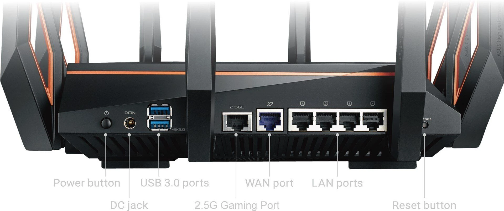 ASUS GT-AX11000 (90IG04H0-MU9G00) (UA) Режими роботи бездротовий маршрутизатор; точка доступу; медіа-міст