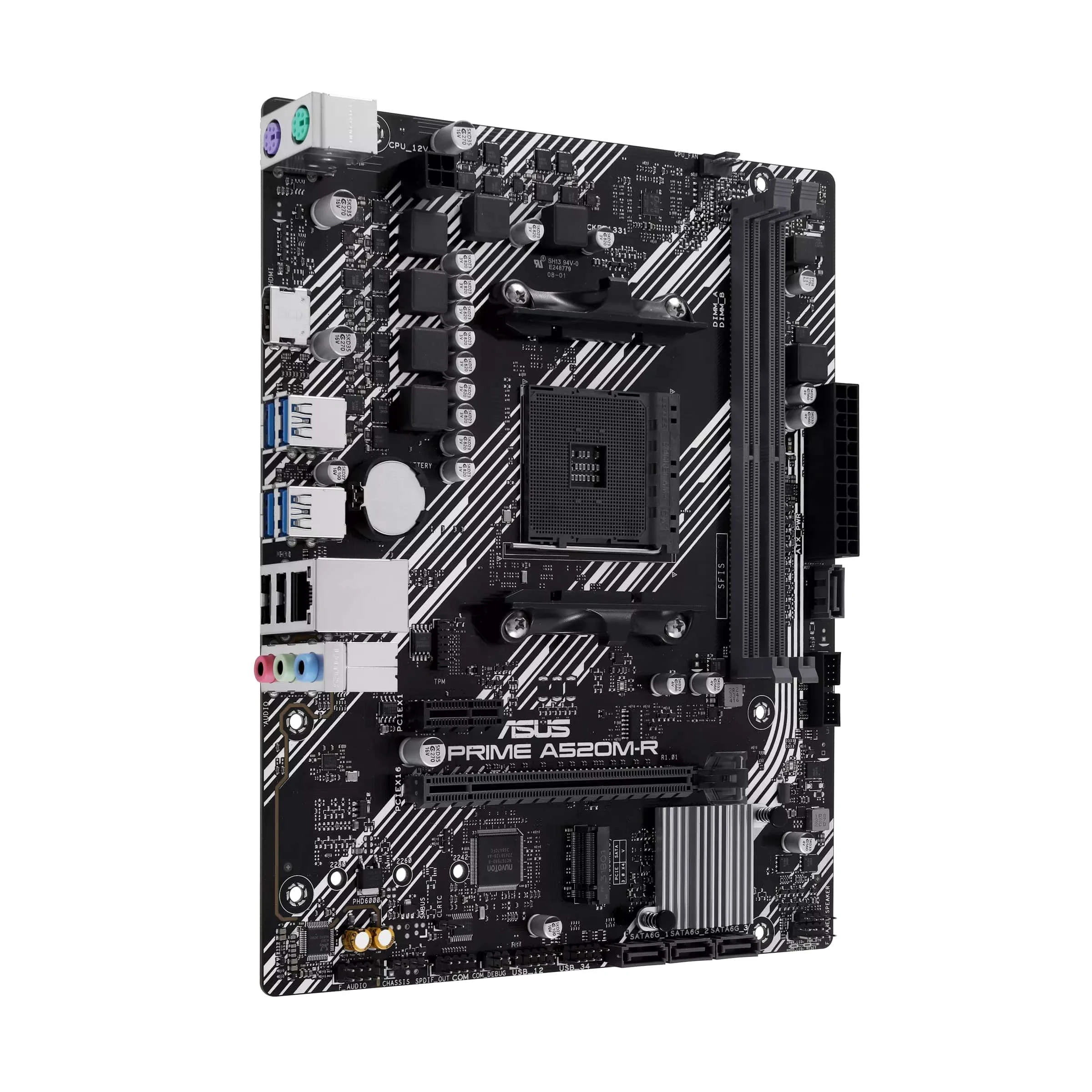 ASUS PRIME A520M-R sAM4 (90MB1H60-M0EAY0) (UA) Для процесорів AMD