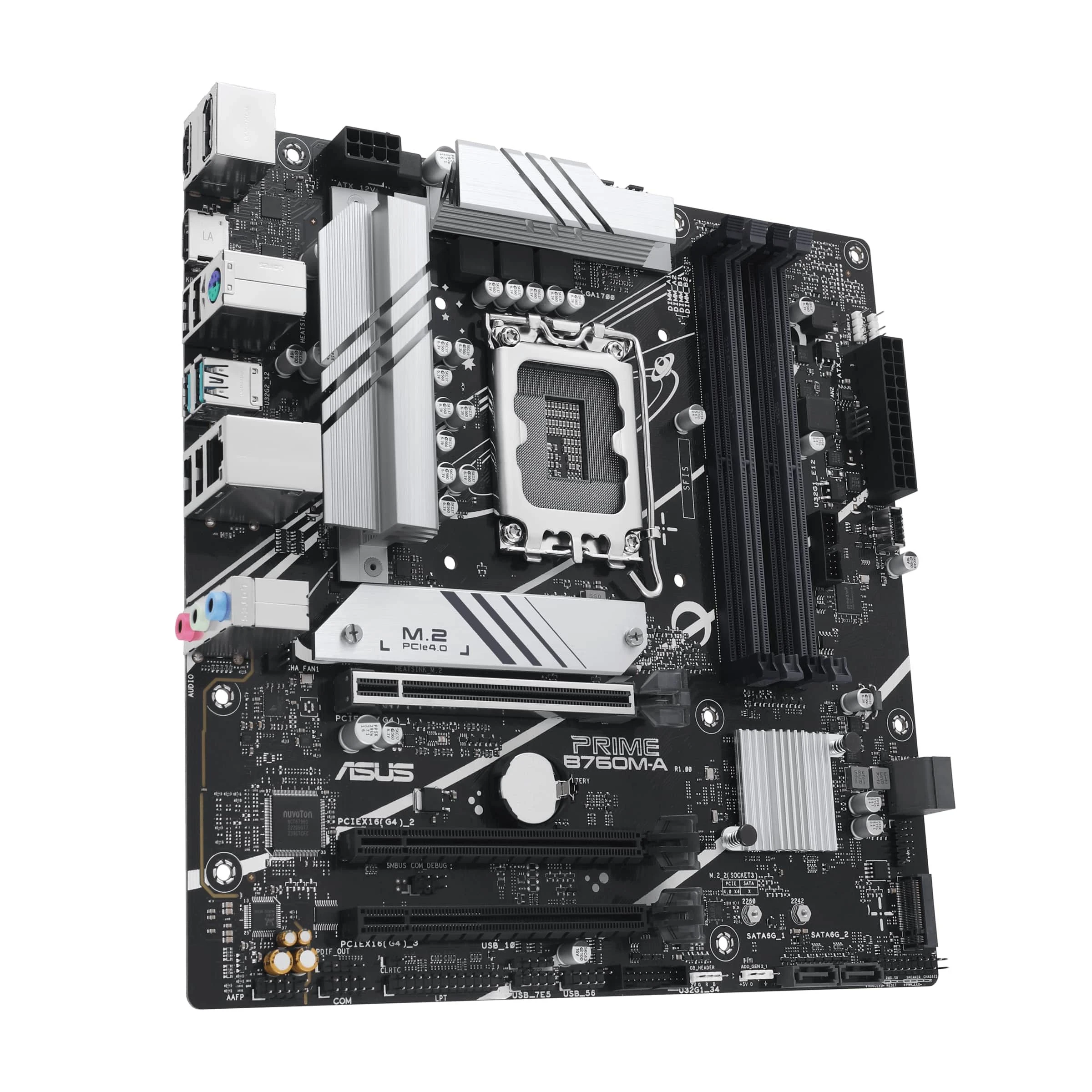 ASUS PRIME B760M-A-CSM s1700 (90MB1EK0-M1EAYC) (UA) Тип підключення LGA1700