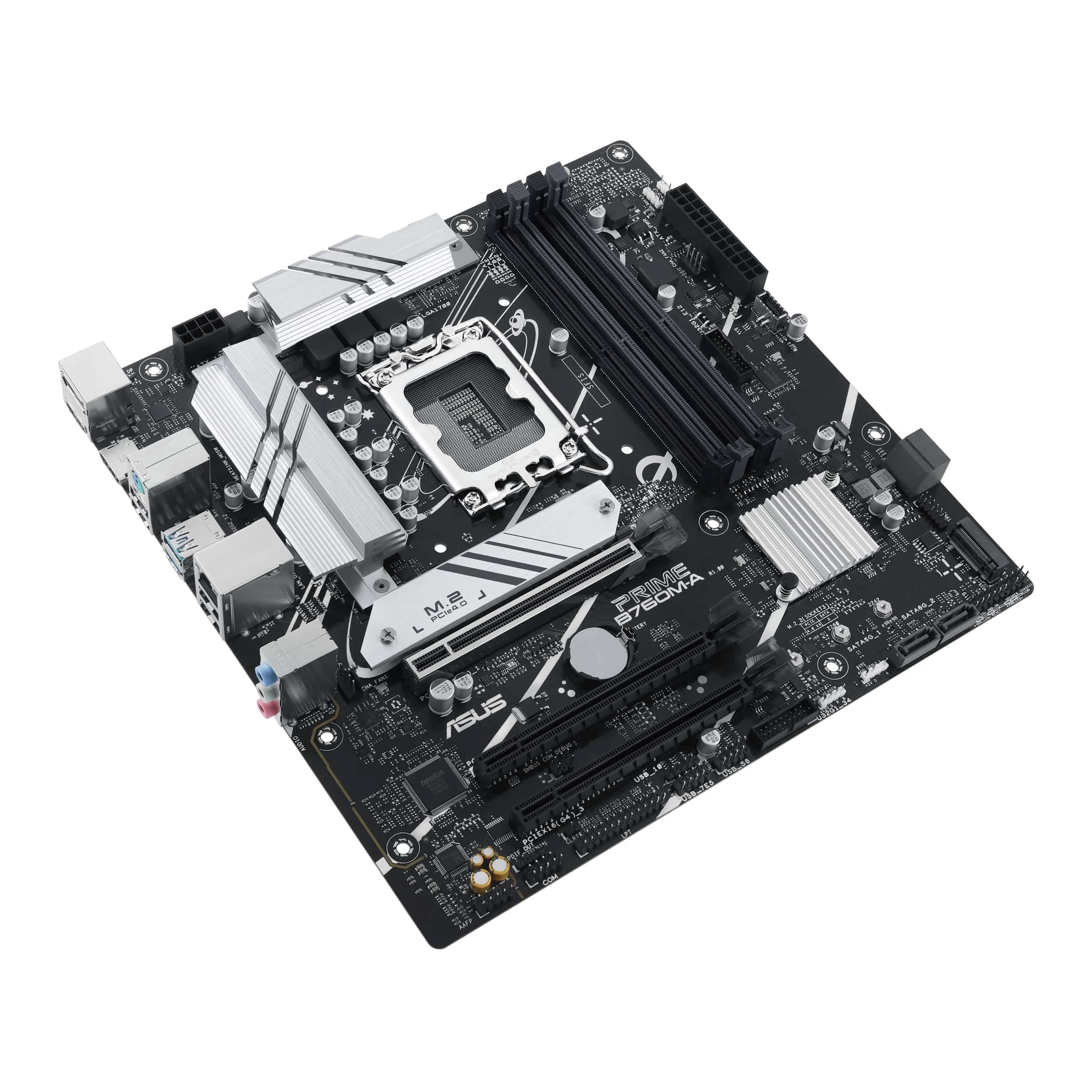 ASUS PRIME B760M-A-CSM s1700 (90MB1EK0-M1EAYC) (UA) Для процесорів Intel