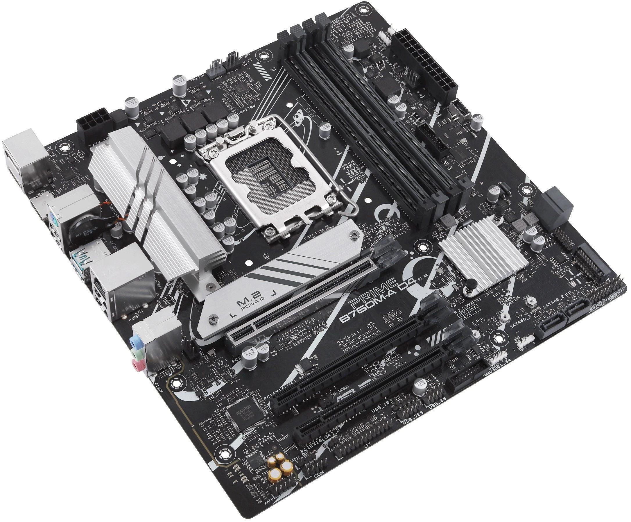 ASUS PRIME B760M-A D4-CSM s1700 (90MB1D00-M1EAYC) (UA) Форм-фактор micro-ATX