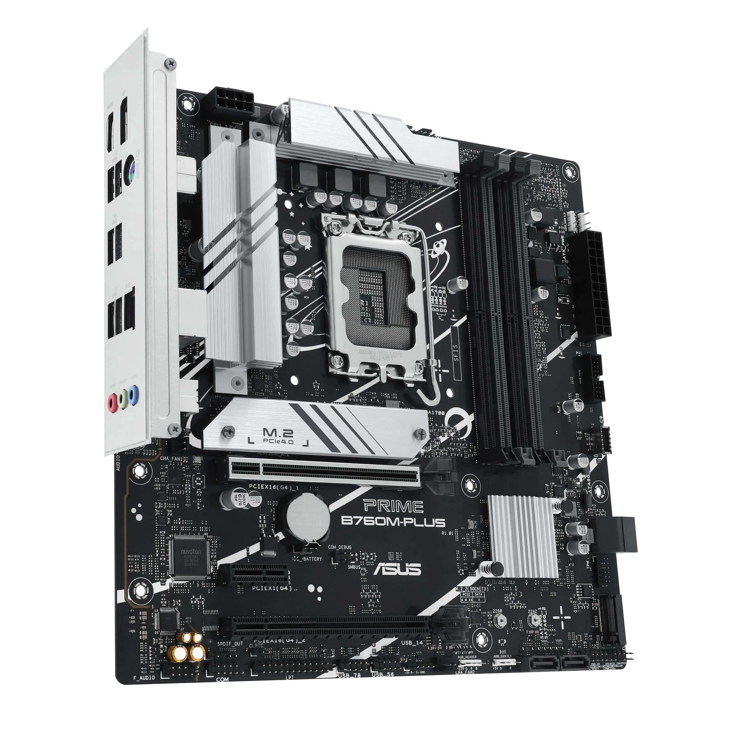 ASUS PRIME B760M-PLUS s1700 (90MB1GY0-M0EAY0) (UA) Тип подключения LGA1700