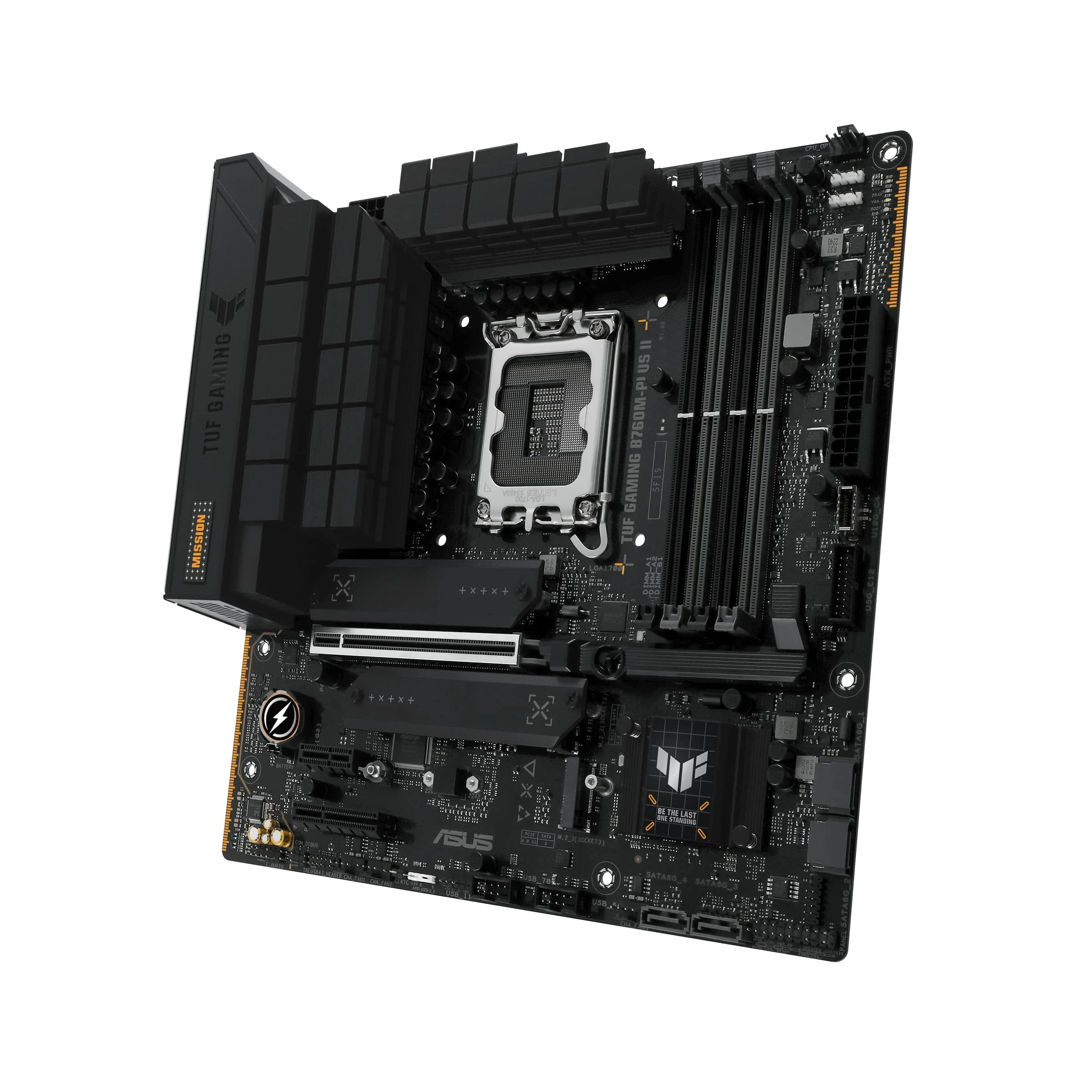 ASUS TUF GAMING B760M-PLUS II s1700 (90MB1HD0-M0EAY0) (UA) Форм-фактор micro-ATX