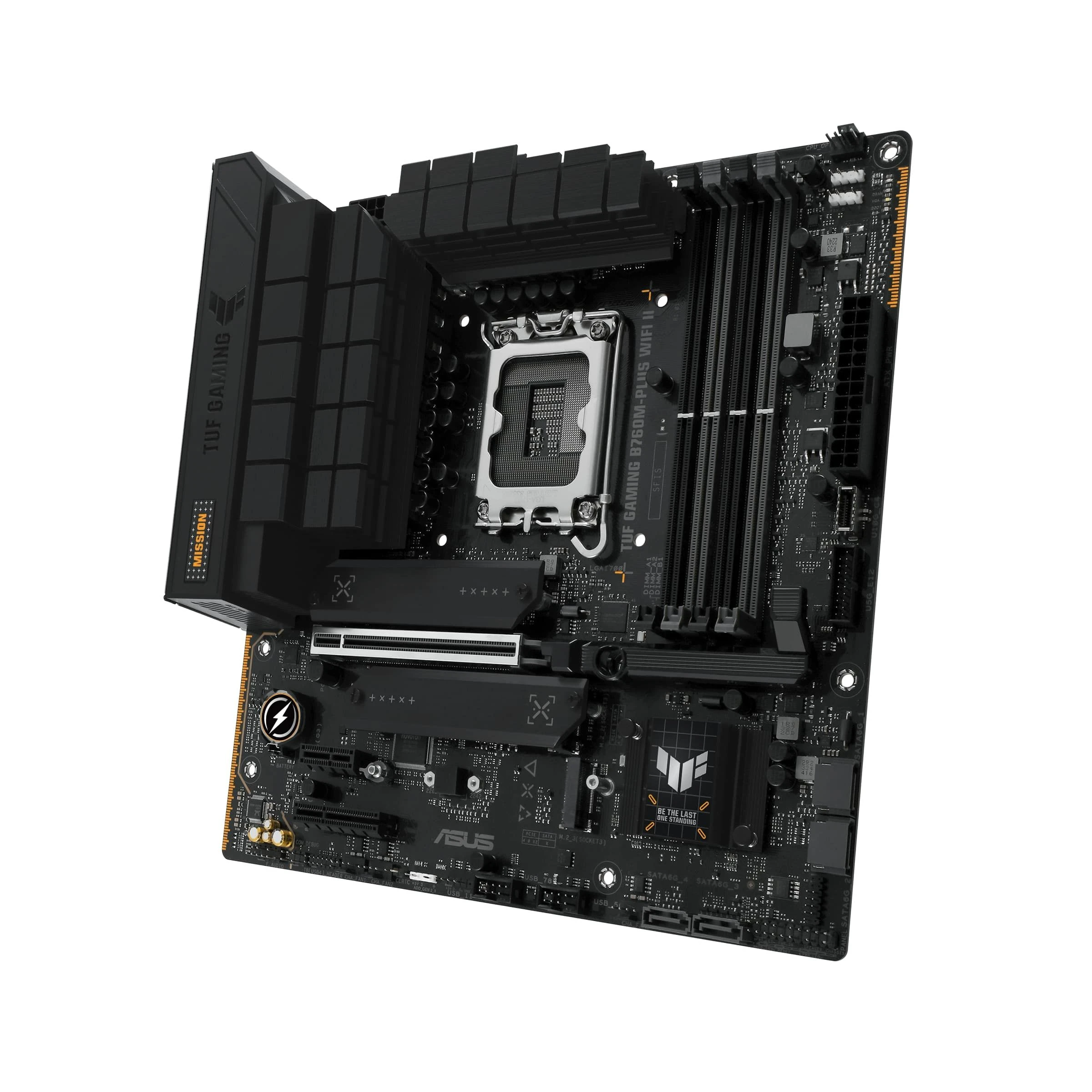 ASUS TUF GAMING B760M-PLUS WIFI II s1700 (90MB1HE0-M0EAY0) (UA) Для процессоров Intel