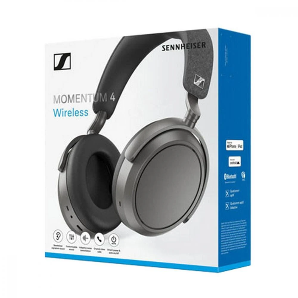 Sennheiser MOMENTUM 4 Wireless Graphite (700383) (EU) Бренд: Sennheiser; Лінійка: MOMENTUM 4