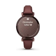 Garmin Lily 2 Classic Dark Bronze with Mulberry Leather Band (010-02839-03)