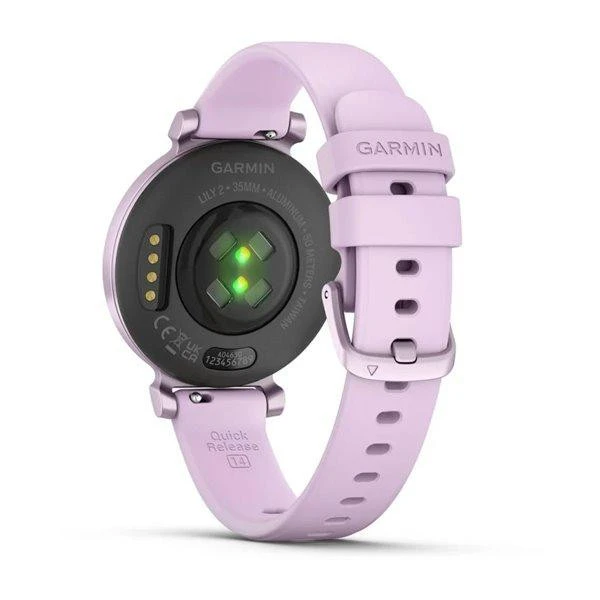 Garmin Lily 2 Metallic Lilac with Lilac Silicone Band (010-02839-01) Бренд: Garmin; Лінійка: Lily 2; iOS: є;