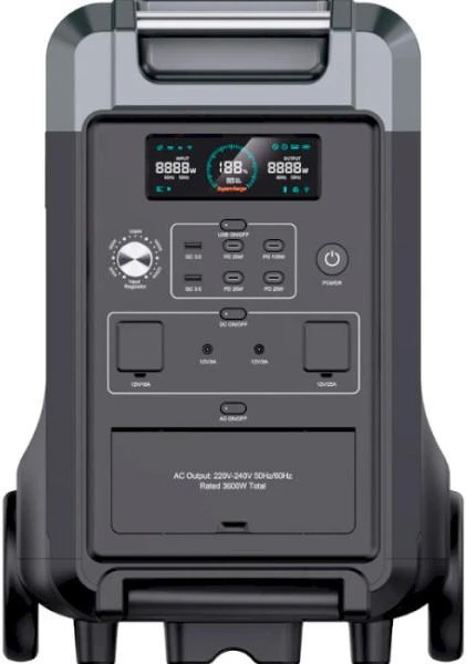 Choetech 3600W Power Station (BS009) Бренд: Choetech; Розетка AC 230В: 1; USB