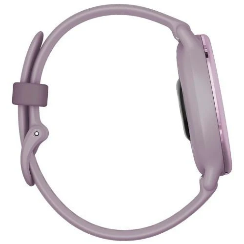 Garmin vivoactive 5 Metallic Orchid Aluminum Bezel with Orchid Case and Silicone (010-02862-13) Типи фізичної активності ходьба, біг , їзда на велосипеді, плавання в басейні, силові тренування, кардіо- та еліптичні тренування, сходи, скелелазіння, веслування в приміщенні, пілатес, йога, заняття для людей в інвалідних візках та багато іншого