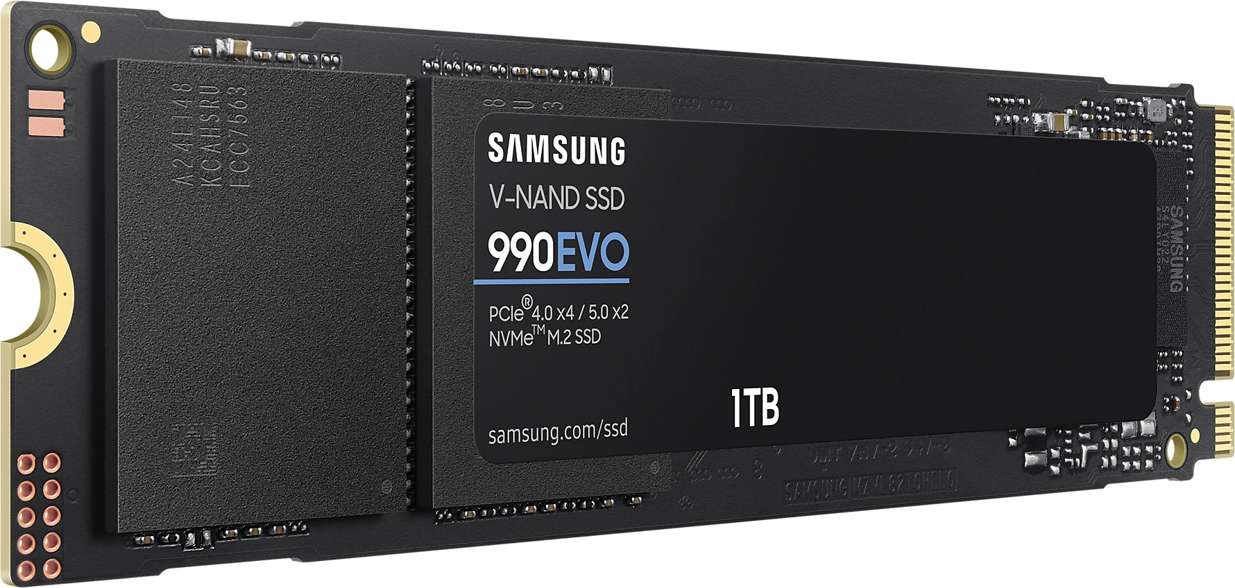 Samsung 990 EVO 1 TB (MZ-V9E1T0BW) (UA) Бренд: Samsung; Лінійка: 990 EVO; Об'єм,