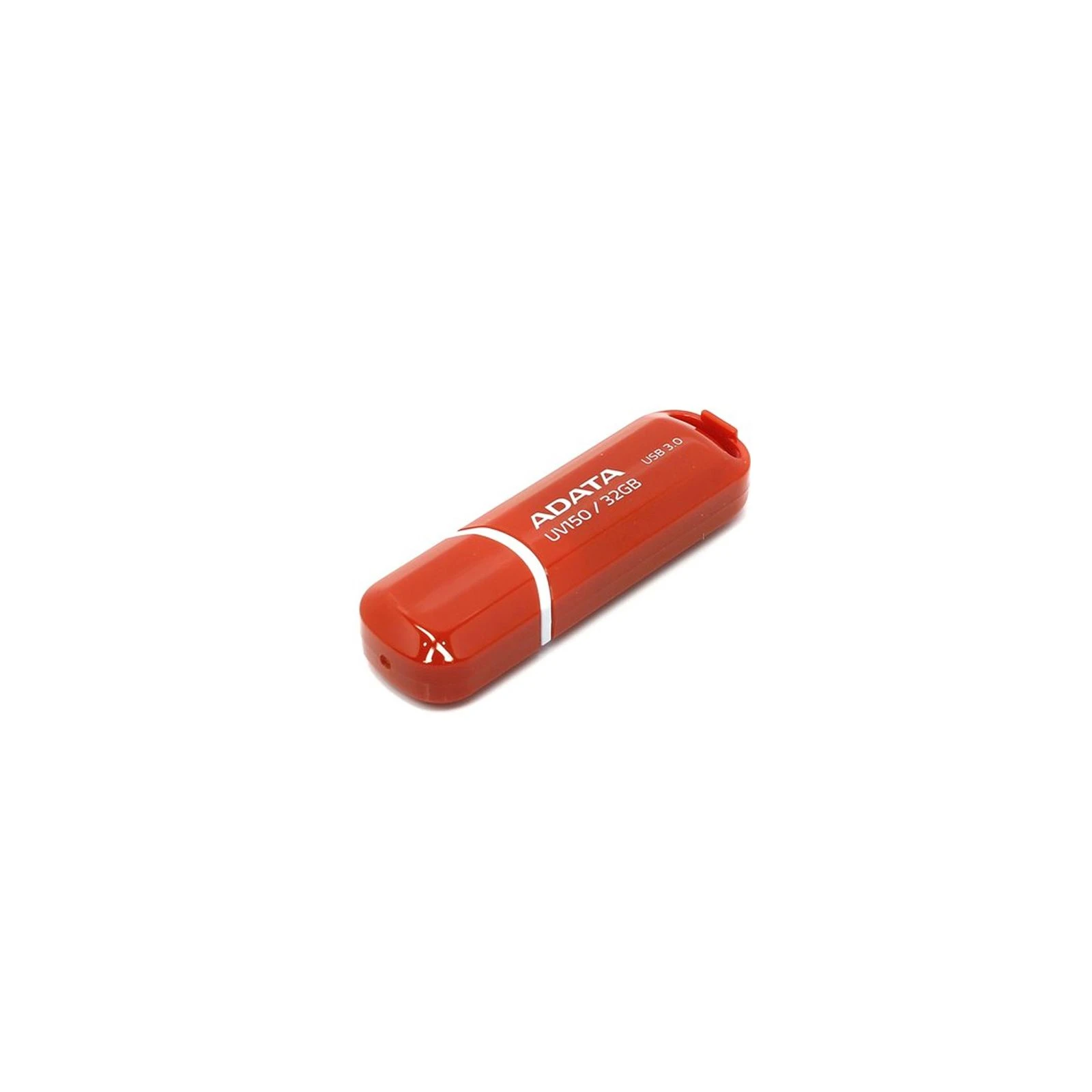 ADATA 32GB UV150 Red USB 3.0 (AUV150-32G-RRD) (UA) Материал корпуса пластик