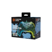 Геймпад Canyon Brighter GP-02 Wired RGB 4in1 PS3/Android BOX-TV/Nintendo Crystal (CND-GP02) (UA)