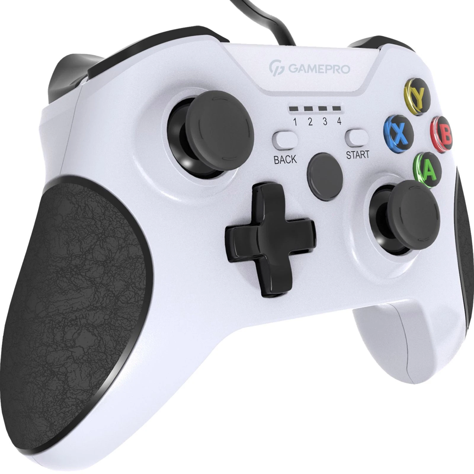 Геймпад GamePro MG450W USB White-Black (MG450W) (UA) Особливість: підтримка Xinput ігор;