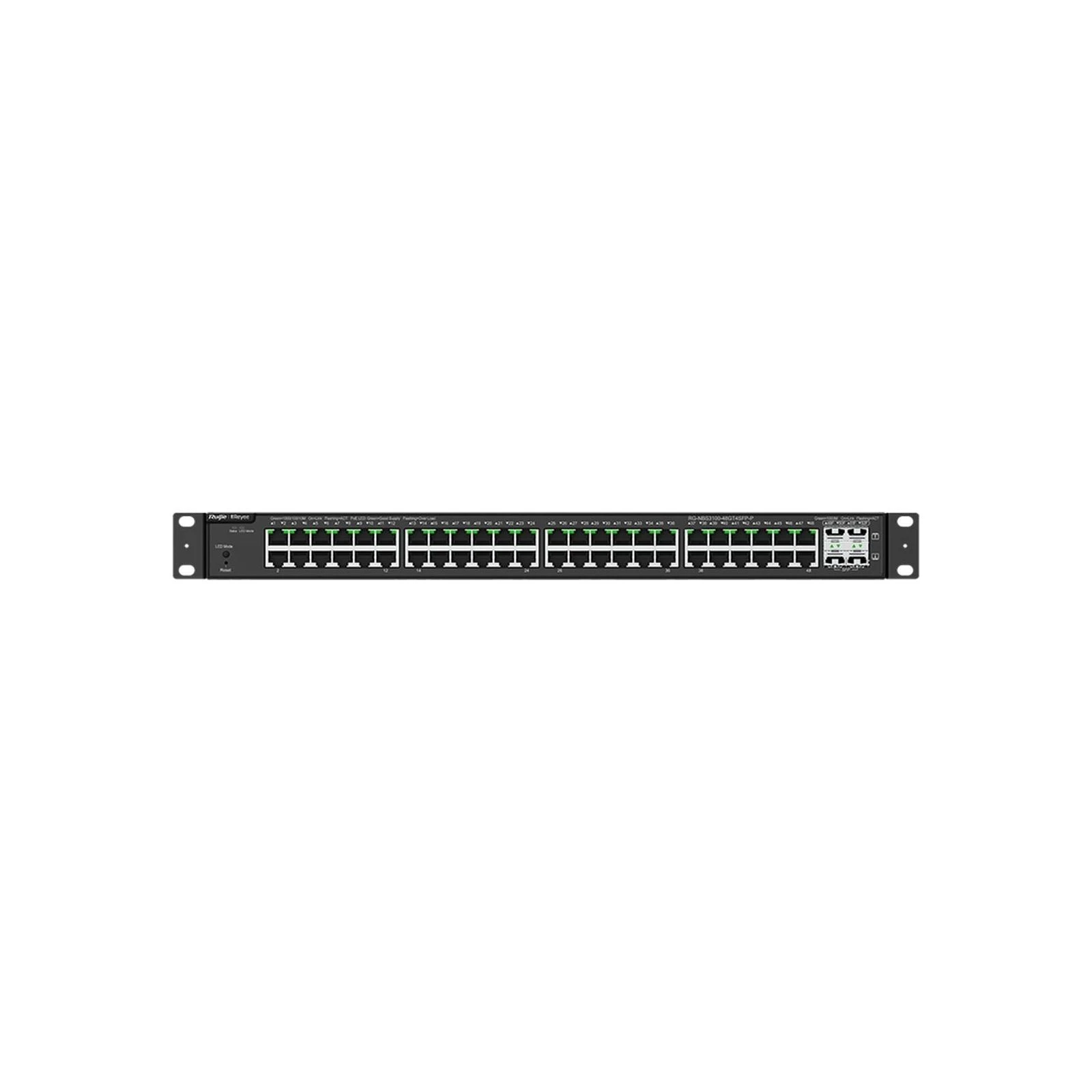 Комутатор мережевий Ruijie Networks RG-NBS3100-48GT4SFP-P (UA) Тип: керований 2-го рівня;