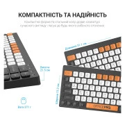 OfficePro SK955B Wireless/Bluetooth Black (SK955B) (UA)